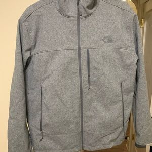 Gray North Face Jacket-Size XL